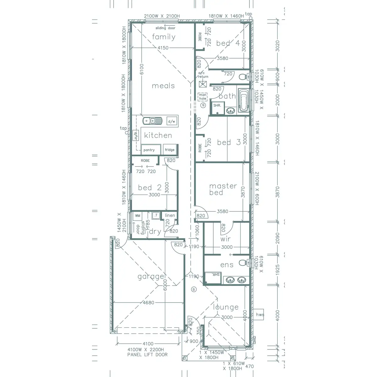 Floorplan of Homely house listing, Lot 9 Regent Street, Mernda VIC 3754