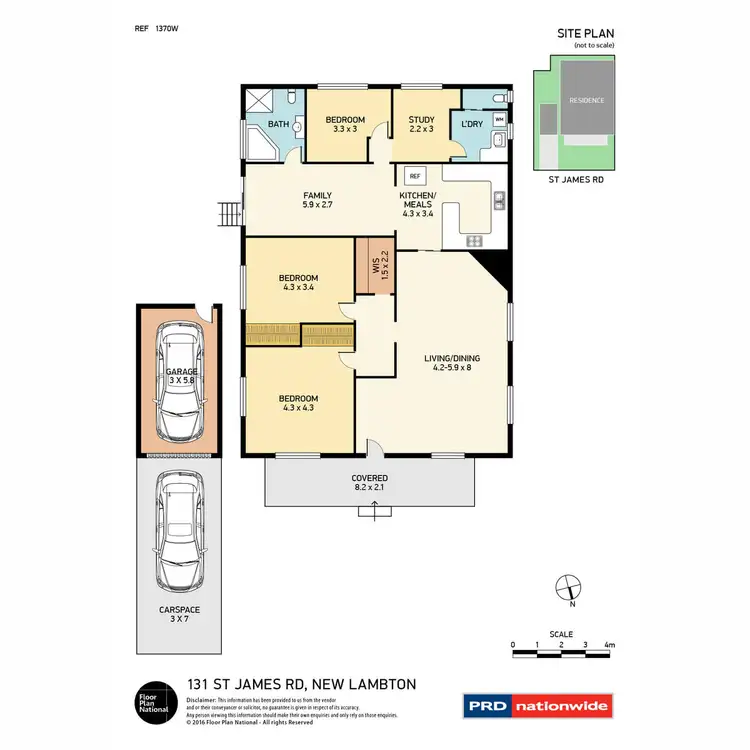 Floorplan of Homely house listing, 131 St James Road, New Lambton NSW 2305