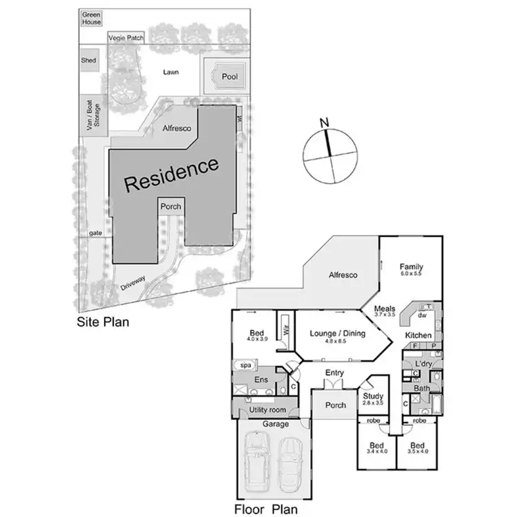Floorplan of Homely house listing, 2 Beldarry Court, Mount Martha VIC 3934