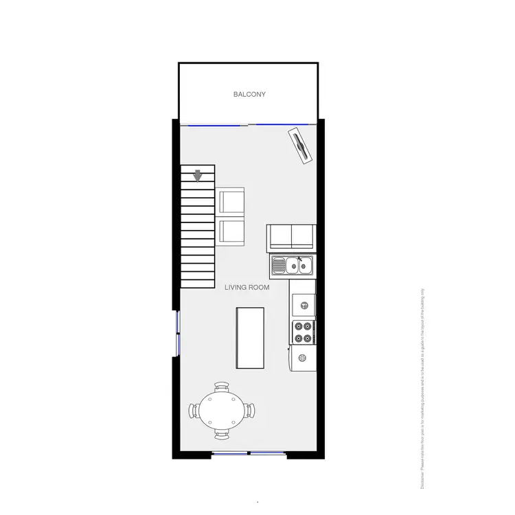 Floorplan of Homely other listing, 2/25 Beach Street, Merimbula NSW 2548