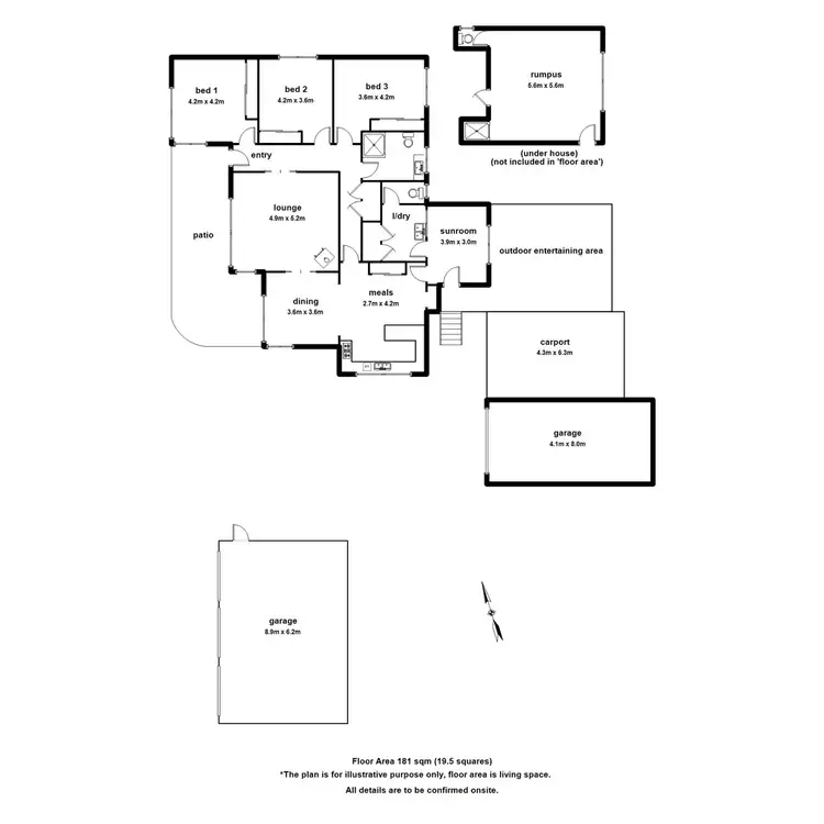 Floorplan of Homely house listing, 60 Ure Road, Gembrook VIC 3783