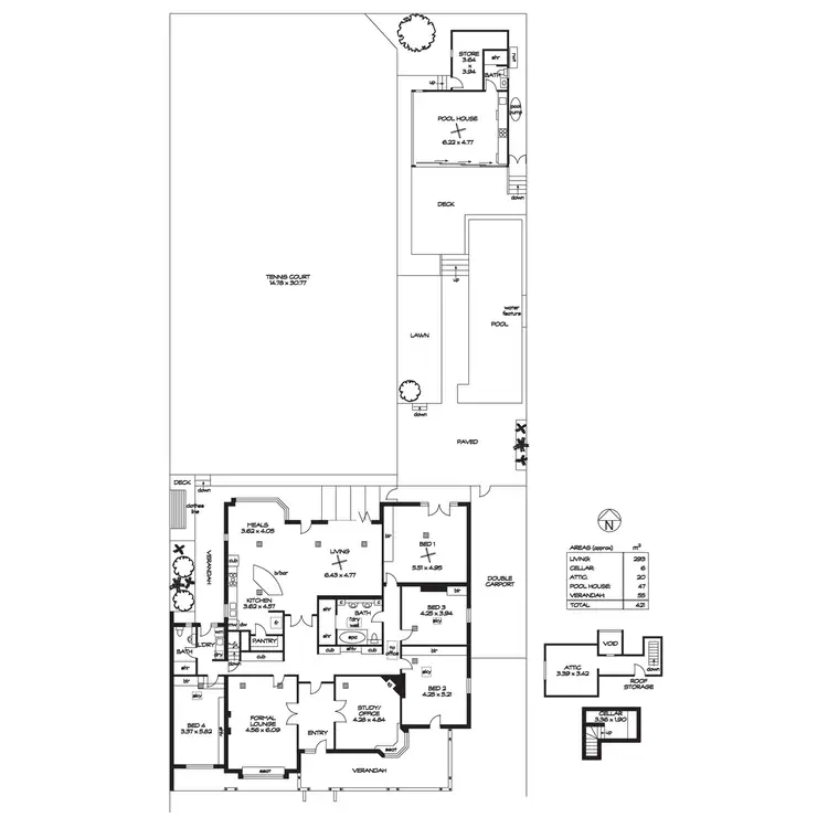 Floorplan of Homely house listing, 105 Alexandra Avenue, Toorak Gardens SA 5065