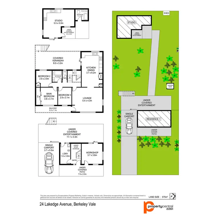 Floorplan of Homely house listing, 24 Lakedge Avenue, Berkeley Vale NSW 2261