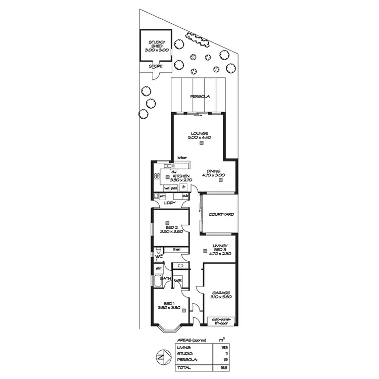 Floorplan of Homely house listing, 20 Gibson Court, Golden Grove SA 5125