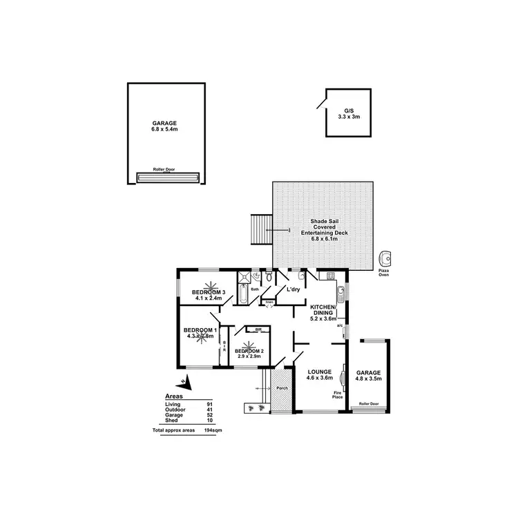 Floorplan of Homely house listing, 4 Mill Street, Old Reynella SA 5161