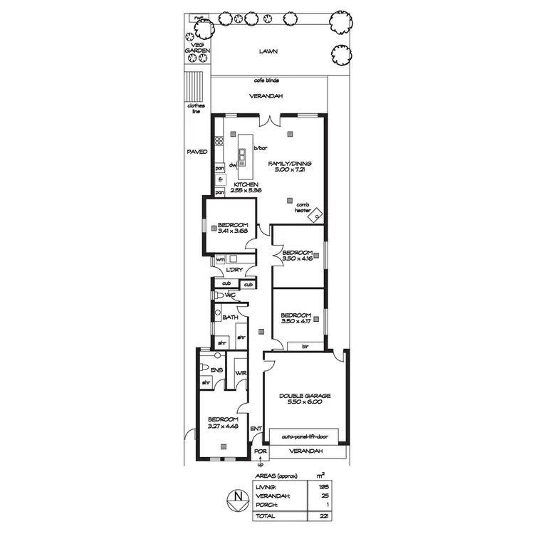 Floorplan of Homely house listing, 71A First Avenue, Nailsworth SA 5083