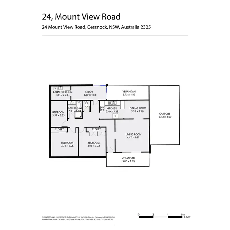Floorplan of Homely house listing, 24 Mount View Road, Cessnock NSW 2325