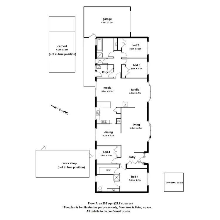 Floorplan of Homely house listing, Address available on request