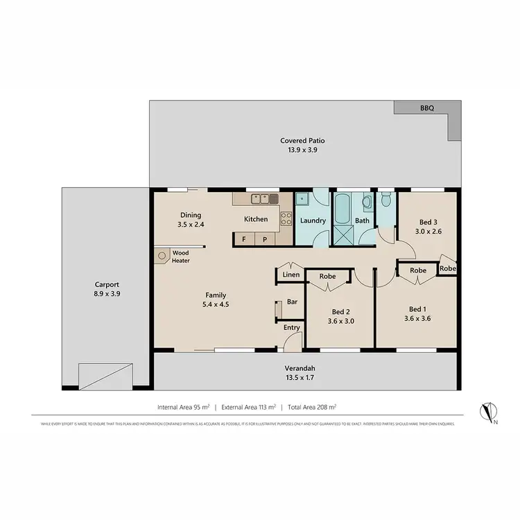 Floorplan of Homely house listing, 21 Cosway Street, Hillcrest QLD 4118