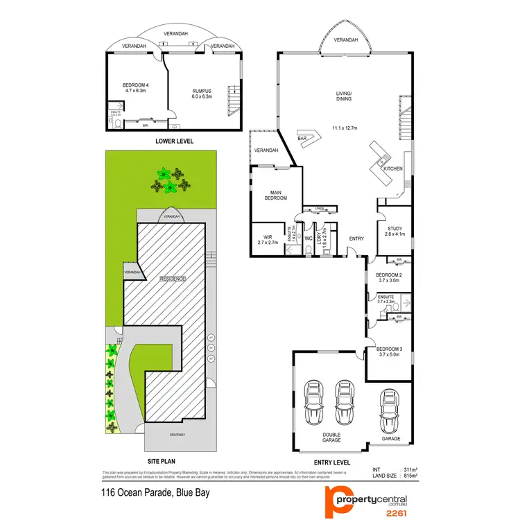 Floorplan of Homely house listing, 116 Ocean Parade, Blue Bay NSW 2261