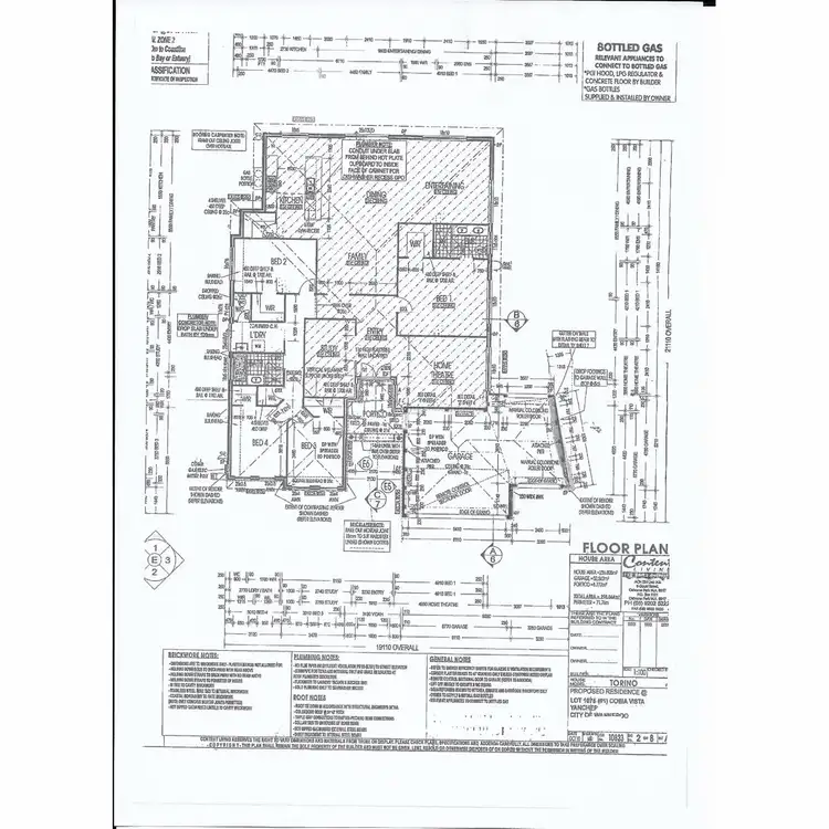Floorplan of Homely house listing, 1 Cobia Vista, Yanchep WA 6035