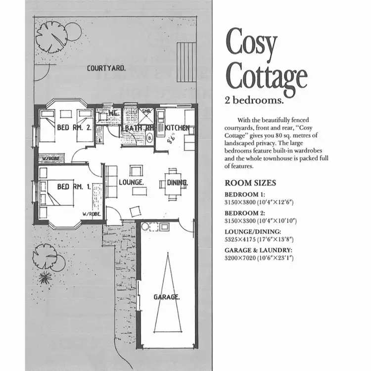 Floorplan of Homely villa listing, 213/26 St Vincents Court, Minyama QLD 4575