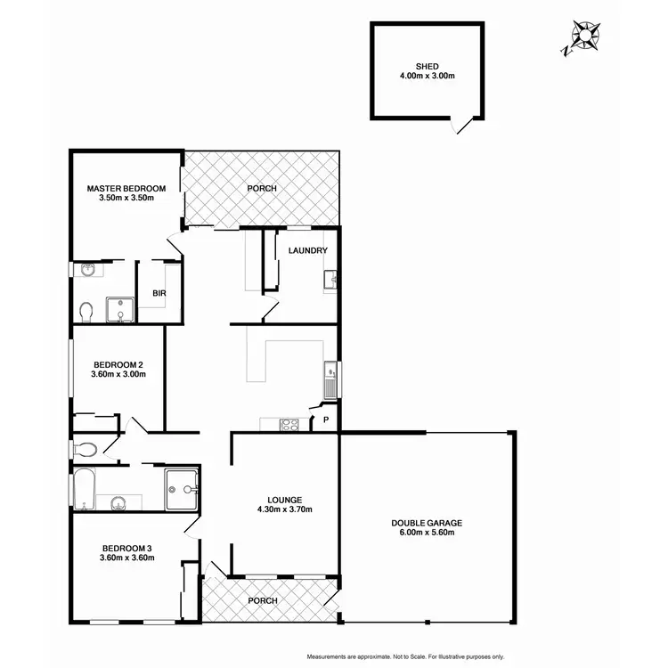 Floorplan of Homely house listing, 32 Salisbury Street, Benalla VIC 3672