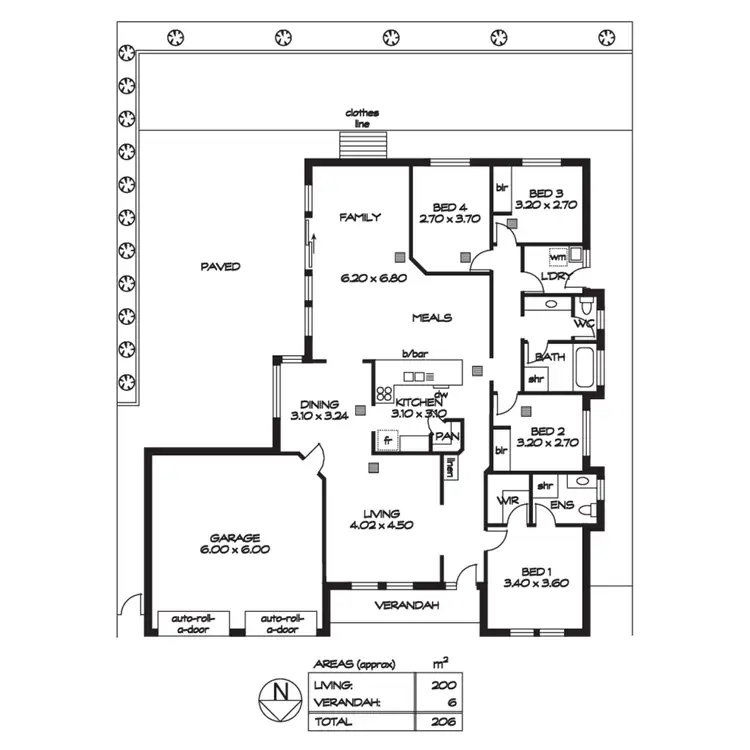 Floorplan of Homely house listing, 51 Telegraph Road, Seaford Meadows SA 5169