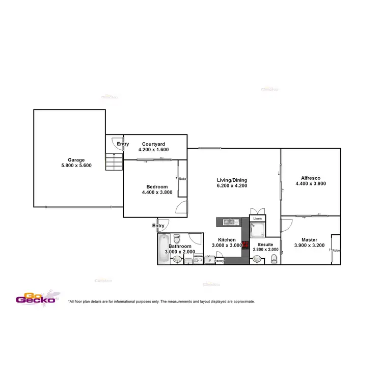 Floorplan of Homely apartment listing, 2/45 Birdwood Street, Zillmere QLD 4034