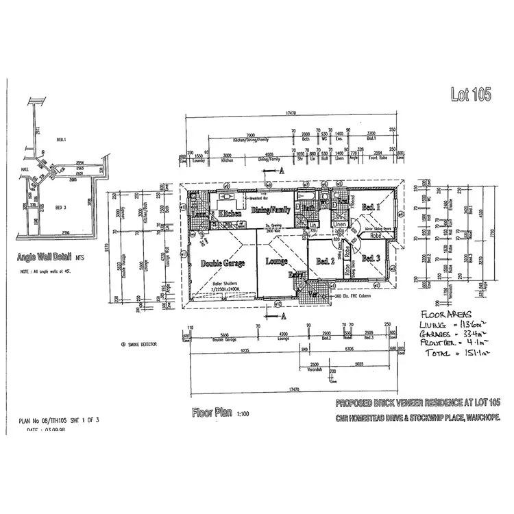 Floorplan of Homely house listing, 23 Homestead Drive, Wauchope NSW 2446