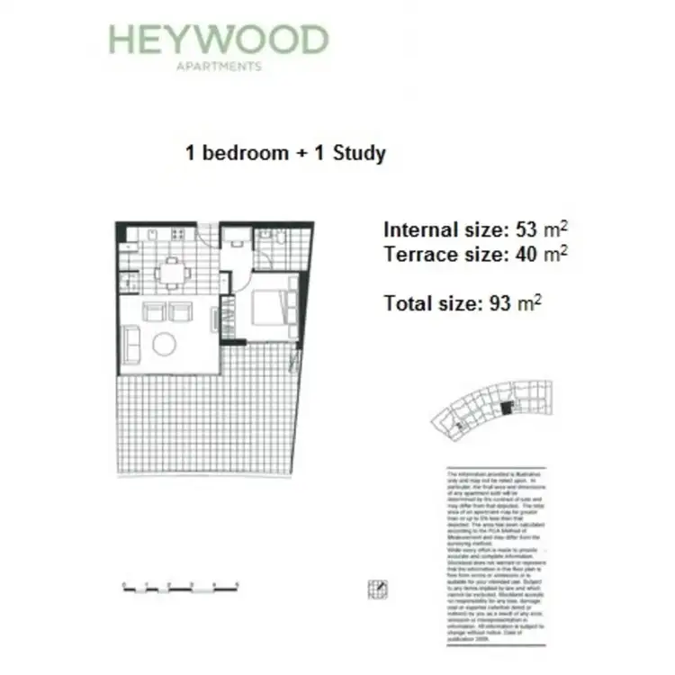 Floorplan of Homely apartment listing, 112/770C Toorak Road, Glen Iris VIC 3146