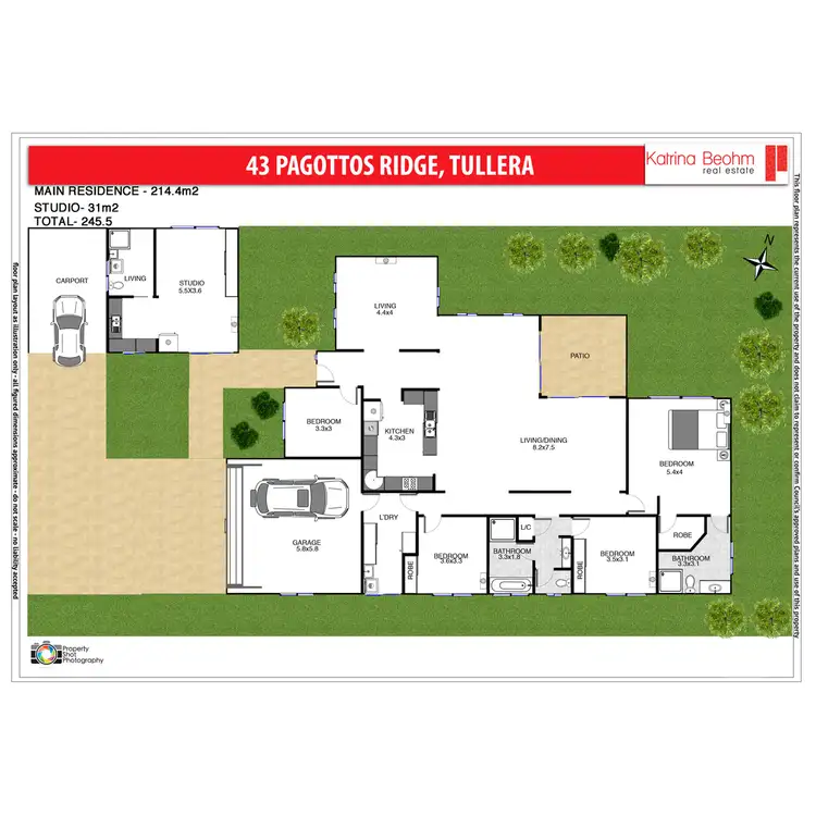 Floorplan of Homely house listing, 43 Pagottos Ridge Road, Tullera NSW 2480