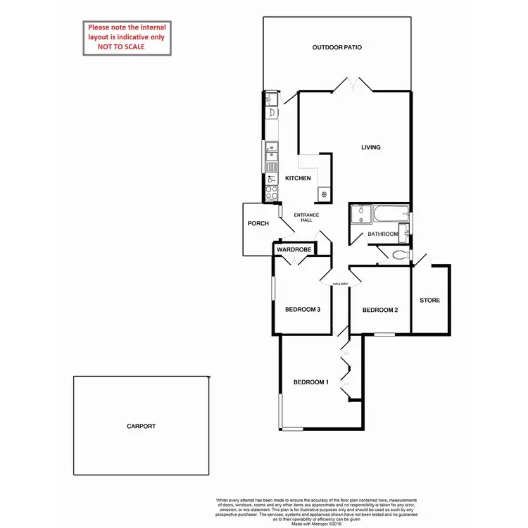 Floorplan of Homely villa listing, 31A Tremandra Way, Parkwood WA 6147