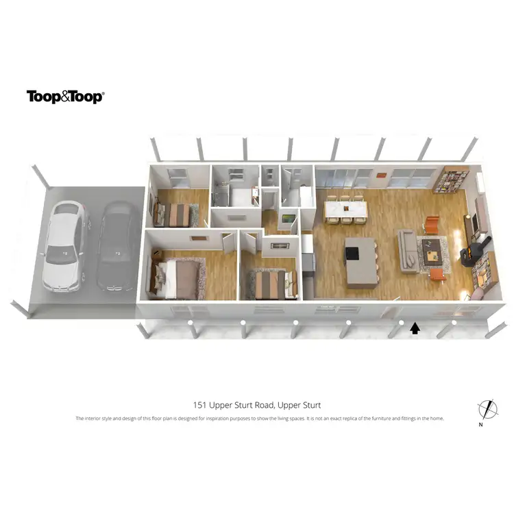 Floorplan of Homely house listing, 151 Upper Sturt Road, Upper Sturt SA 5156