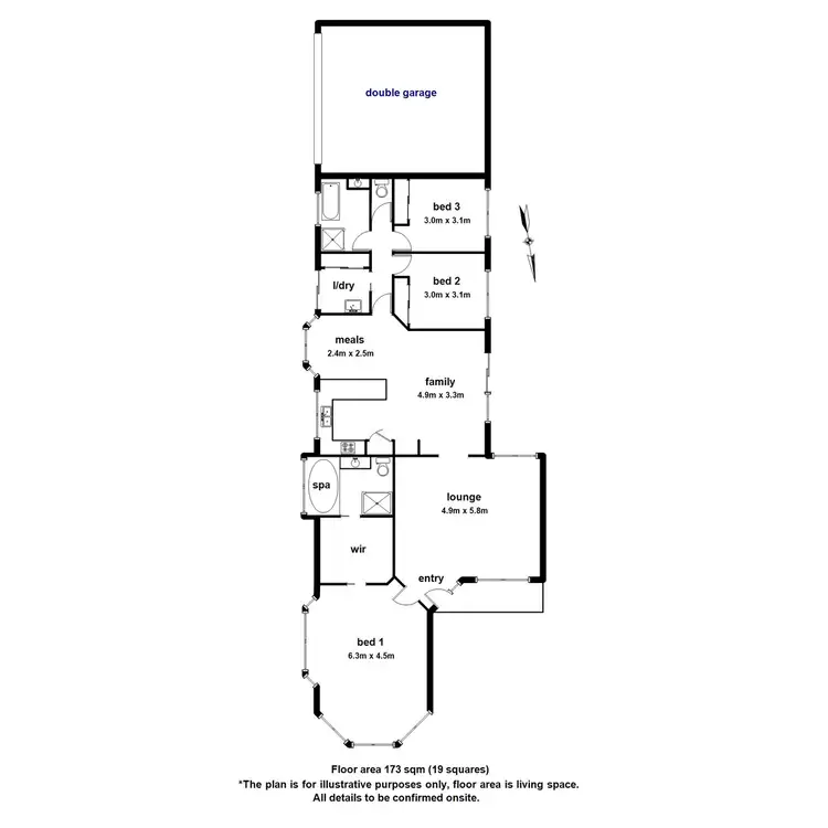 Floorplan of Homely house listing, 2c Wright Road, Avonsleigh VIC 3782