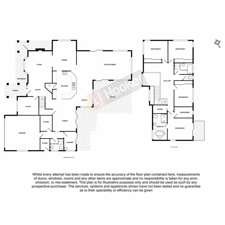 Floorplan of Homely house listing, 4 Kensington Place, Wishart QLD 4122