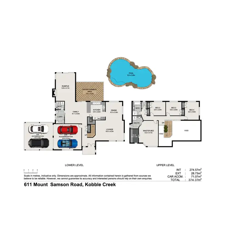 Floorplan of Homely house listing, 611 Mount Samson Road, Kobble Creek QLD 4520