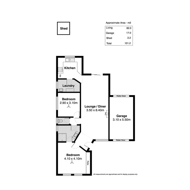 Floorplan of Homely house listing, 2/20 Lewis Court, Gilles Plains SA 5086