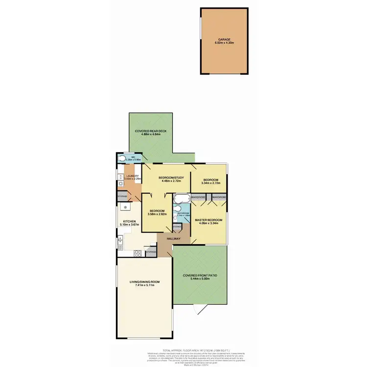 Floorplan of Homely house listing, 32 Thomas Mitchell Road, Killarney Vale NSW 2261