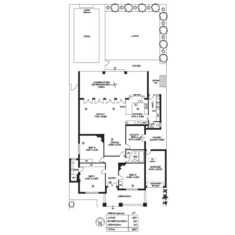 Floorplan of Homely house listing, 51 Elmo Avenue, Westbourne Park SA 5041