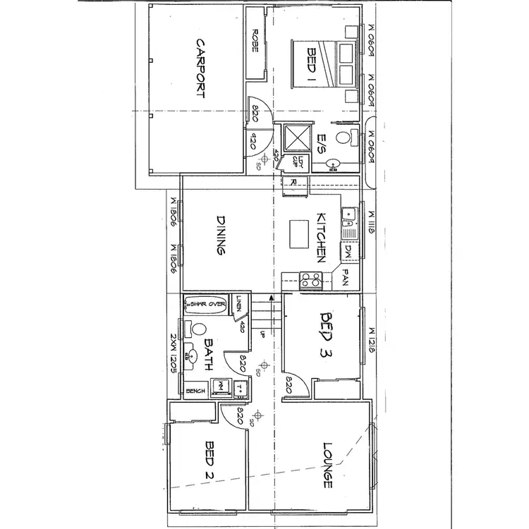 Floorplan of Homely house listing, 22A Calder Close, Vincentia NSW 2540