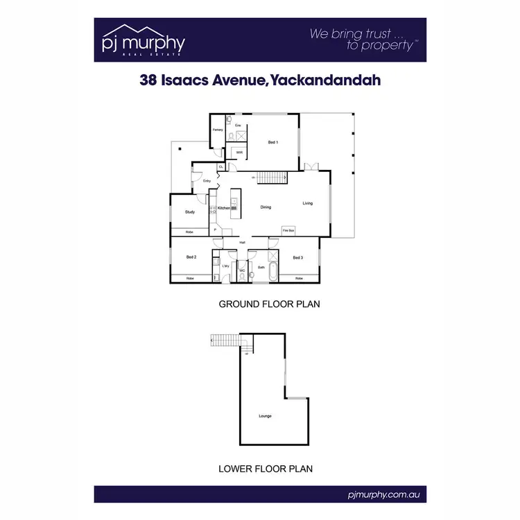 Floorplan of Homely house listing, 38 Isaacs Avenue, Yackandandah VIC 3749