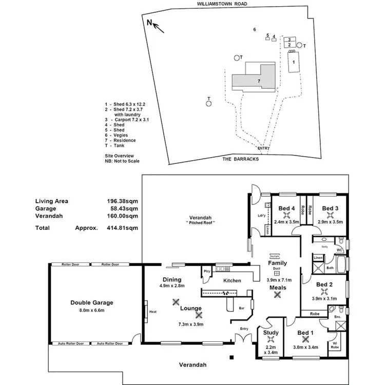 Floorplan of Homely house listing, Address available on request