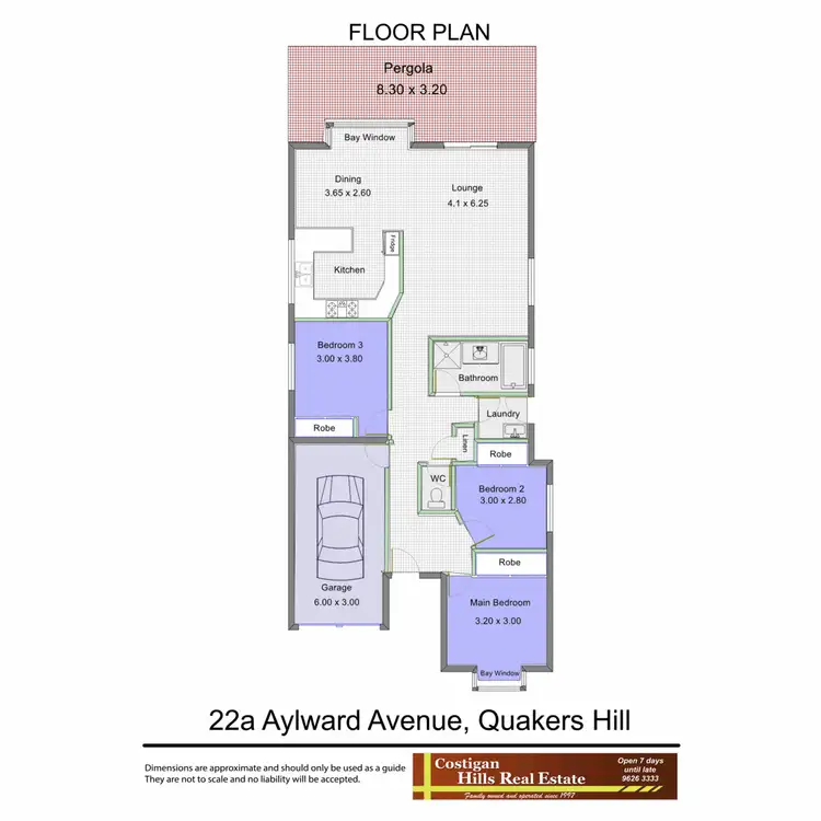 Floorplan of Homely house listing, 22a Aylward Avenue, Quakers Hill NSW 2763
