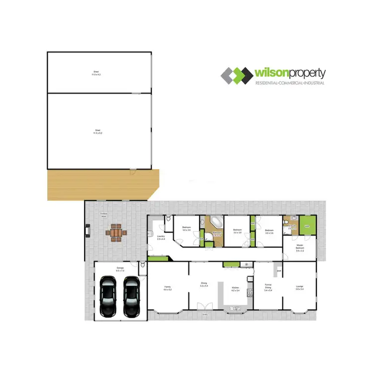 Floorplan of Homely house listing, 80 Ellavale Drive, Traralgon VIC 3844
