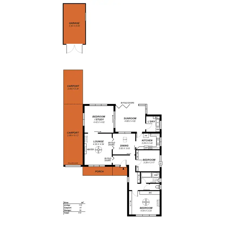 Floorplan of Homely house listing, 23a Ferguson Avenue, Myrtle Bank SA 5064