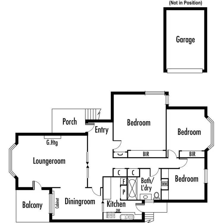 Floorplan of Homely apartment listing, 5/562 Toorak Road, Toorak VIC 3142