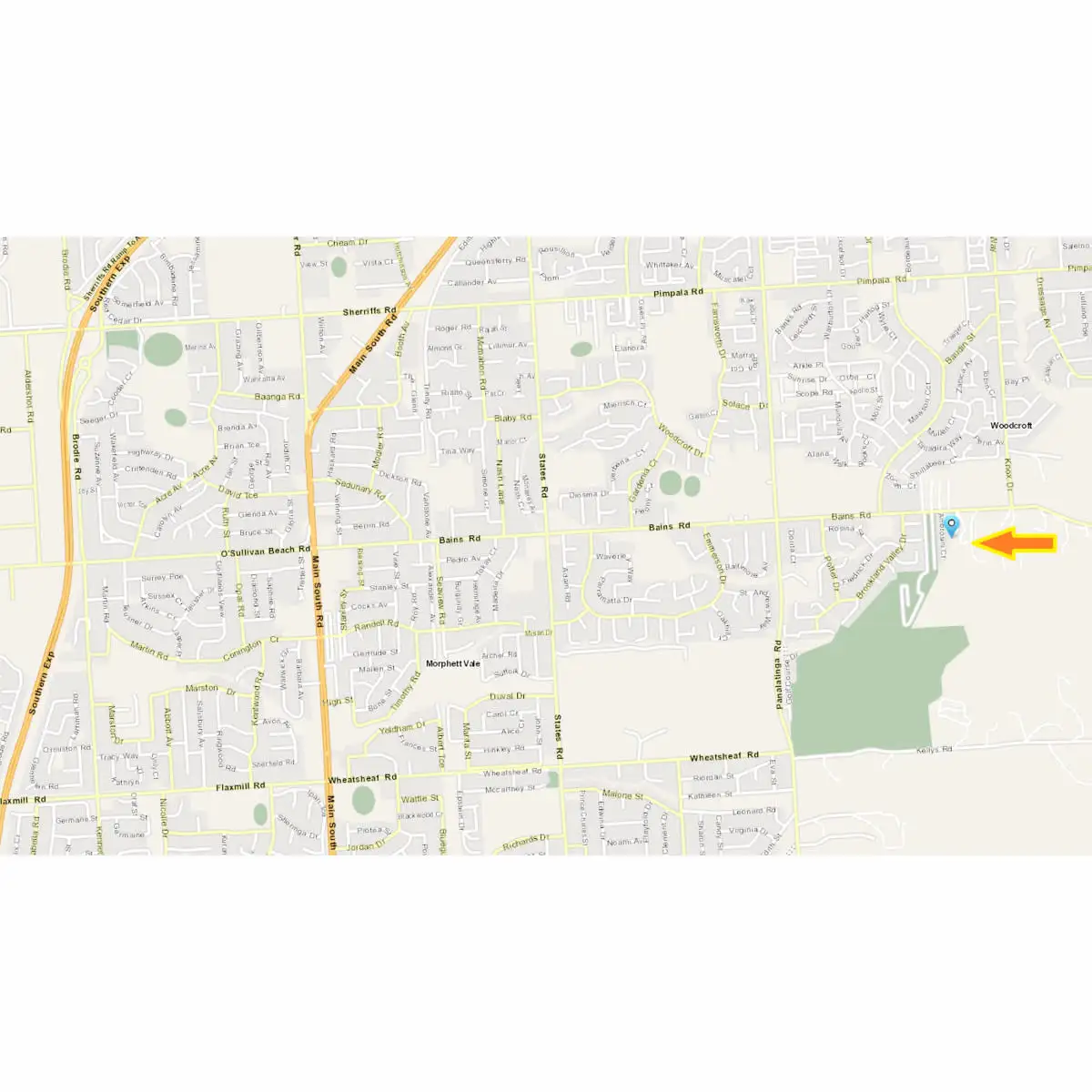 Floorplan of Homely land listing, 4 Pitcher Place, Woodcroft SA 5162