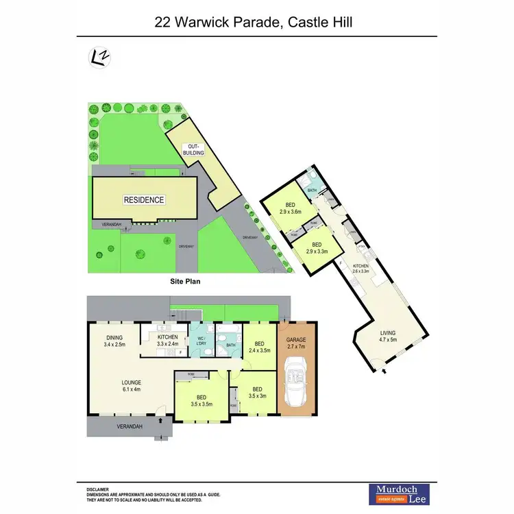 Floorplan of Homely house listing, 22 Warwick Parade, Castle Hill NSW 2154