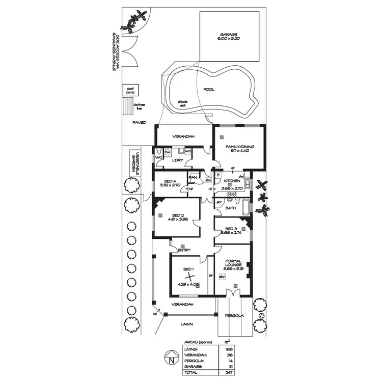 Floorplan of Homely house listing, 5 Elizabeth Street, Torrensville SA 5031