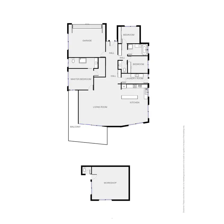 Floorplan of Homely house listing, 32 Reid Street, Merimbula NSW 2548
