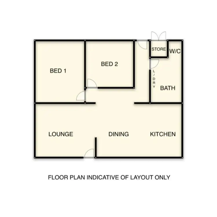 Floorplan of Homely unit listing, 6/65 Park Road, Slacks Creek QLD 4127