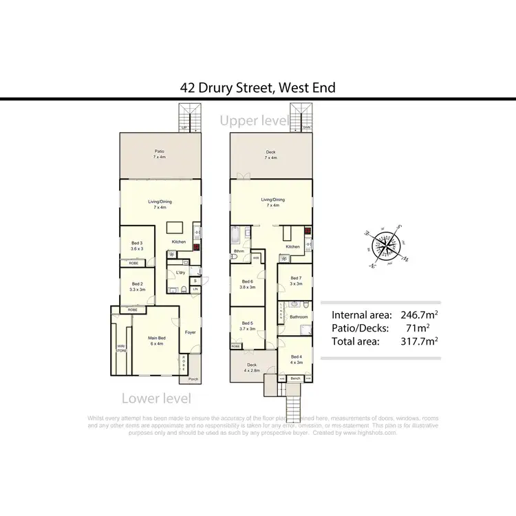 Floorplan of Homely house listing, 42 Drury Street, West End QLD 4101