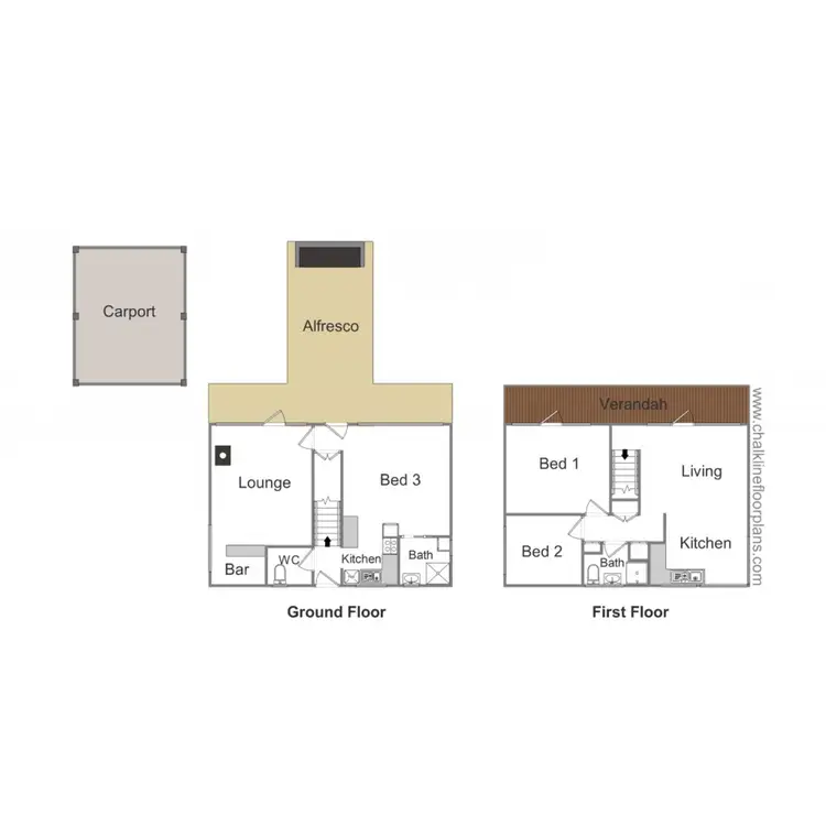 Floorplan of Homely house listing, 2 Mayfair Grove BURNT Creek, Mansfield VIC 3722