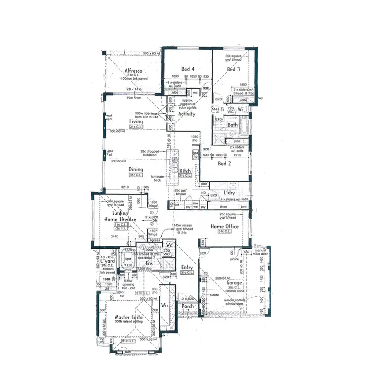Floorplan of Homely house listing, 12 Whitehorse Drive, Harrisdale WA 6112