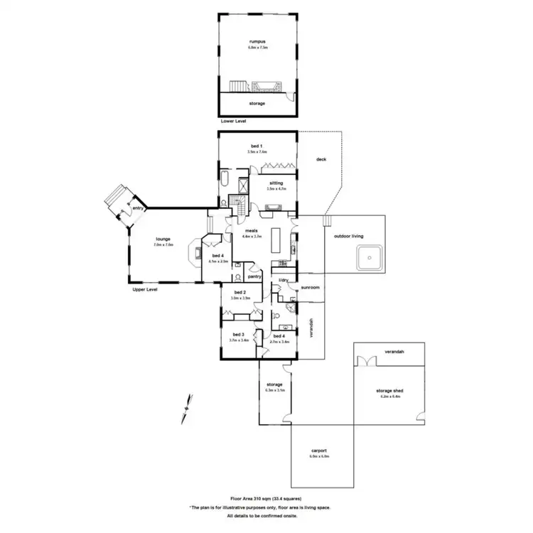 Floorplan of Homely house listing, 587 Macclesfield Road, Macclesfield VIC 3782