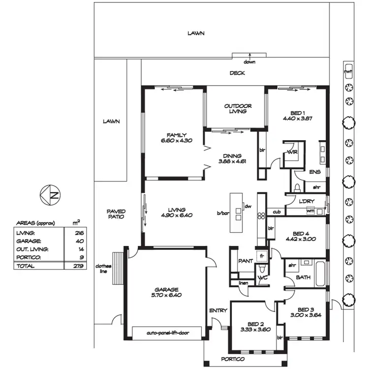 Floorplan of Homely house listing, 36 Belmont Crescent, Mount Barker SA 5251