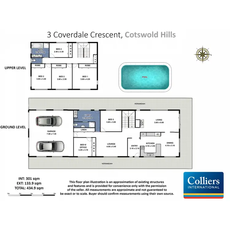 Floorplan of Homely rural property listing, 3 Coverdale Crescent, Cotswold Hills QLD 4350