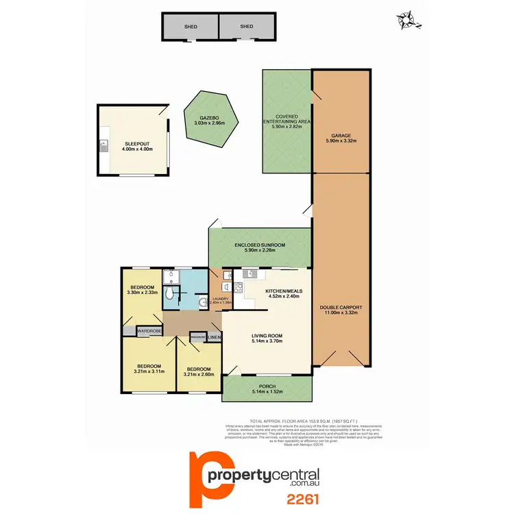 Floorplan of Homely house listing, 28 Moloki Avenue, Chittaway Bay NSW 2261