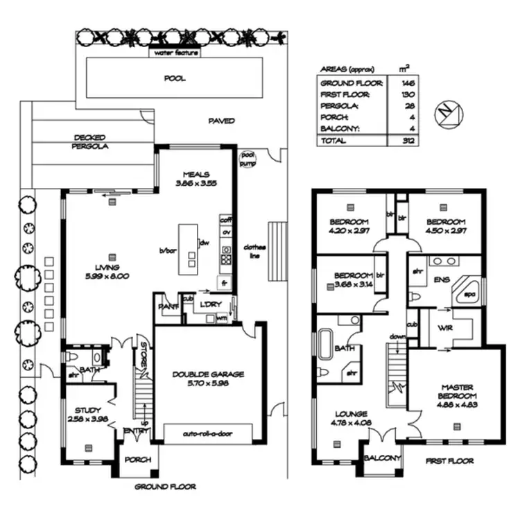 Floorplan of Homely house listing, 5 Palmer Street, Mawson Lakes SA 5095